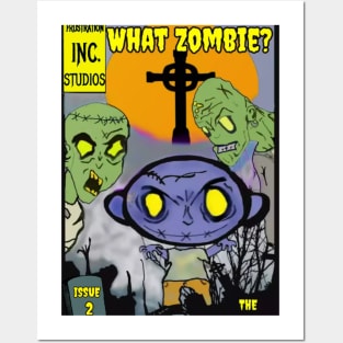 What Zombie Issue 2 The Invasion Cover Posters and Art